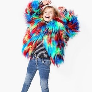 Host Pick! 🥳 Fun Jcrew faux fur jacket NEW !!